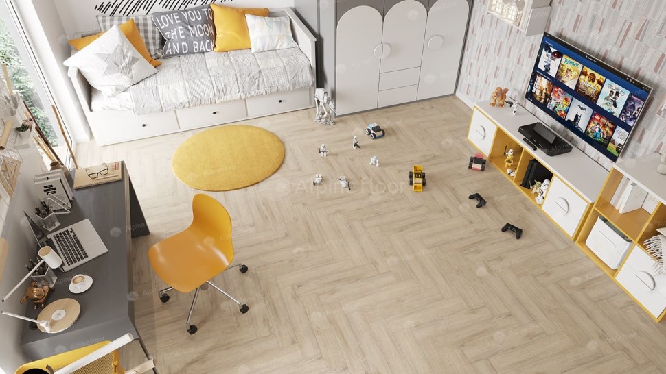 Виниловая плитка "Alpine Floor" Parquet LVT Дуб Медия (590*118*2,5 мм) — купить в Юрге