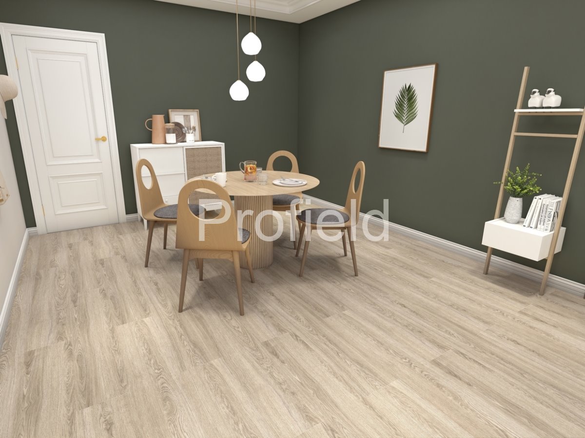 HSPC ламинат "Profield" Дуб Светлый (1200*228*5,5 мм) — купить в Юрге