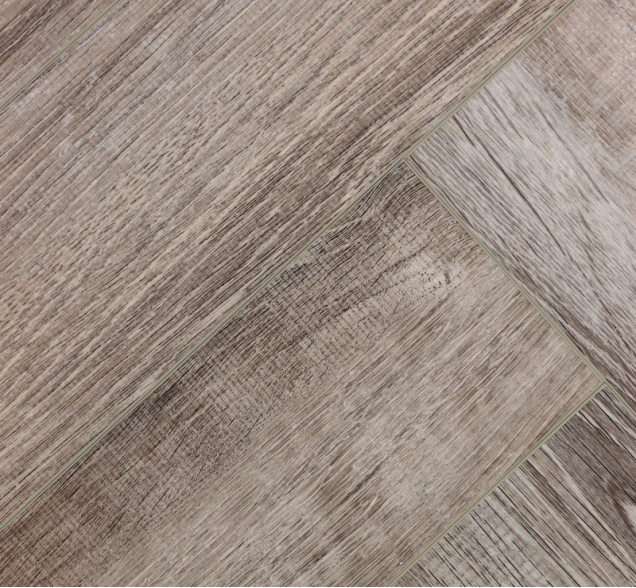 Виниловый ламинат SPC "Cronafloor" Herringbone Дуб Тулон (640*128*4,5 мм) — купить в Юрге