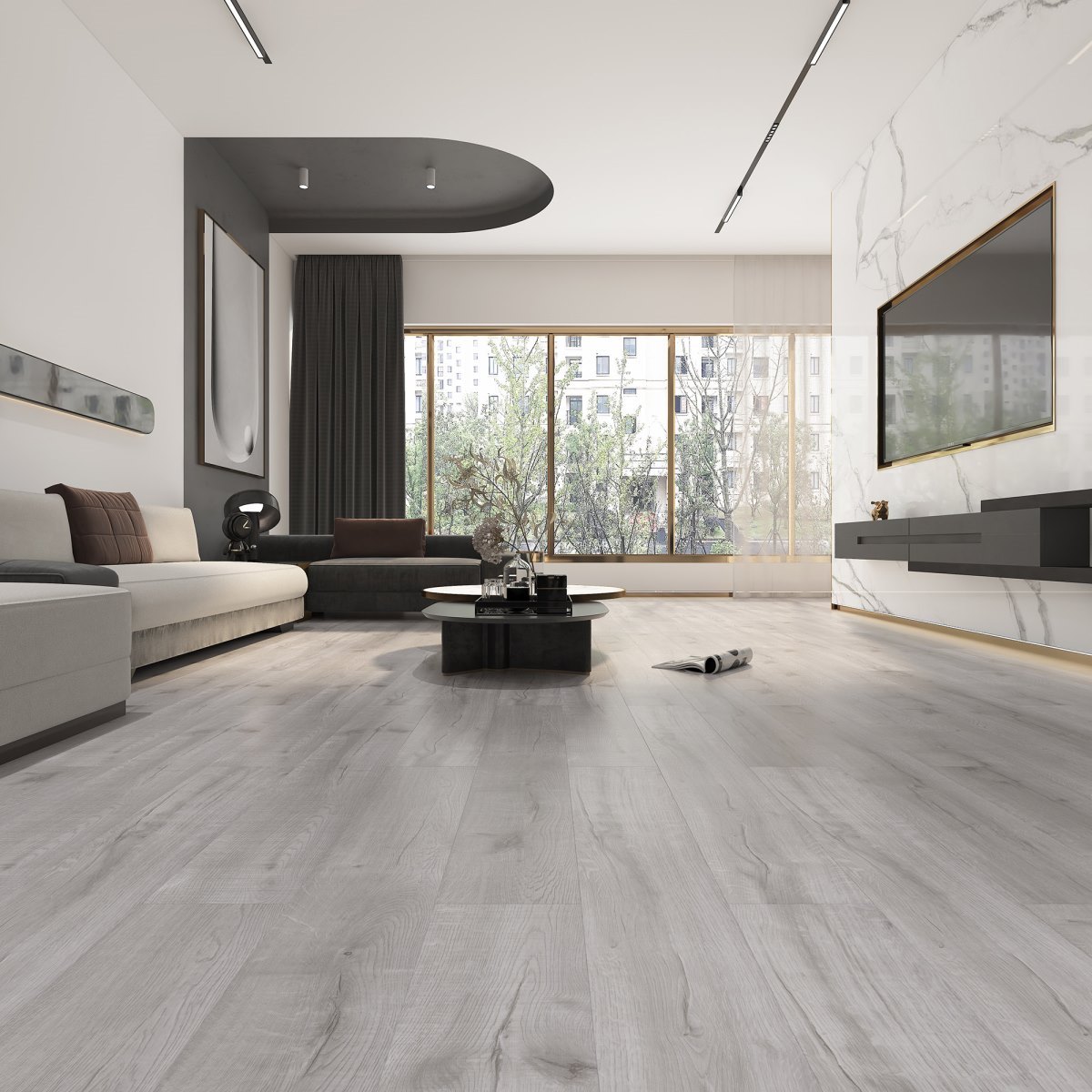 SPC ламинат "OneFloor" ЕСО 5050 (4V фаска) (1220*184*4 мм) — купить в Юрге