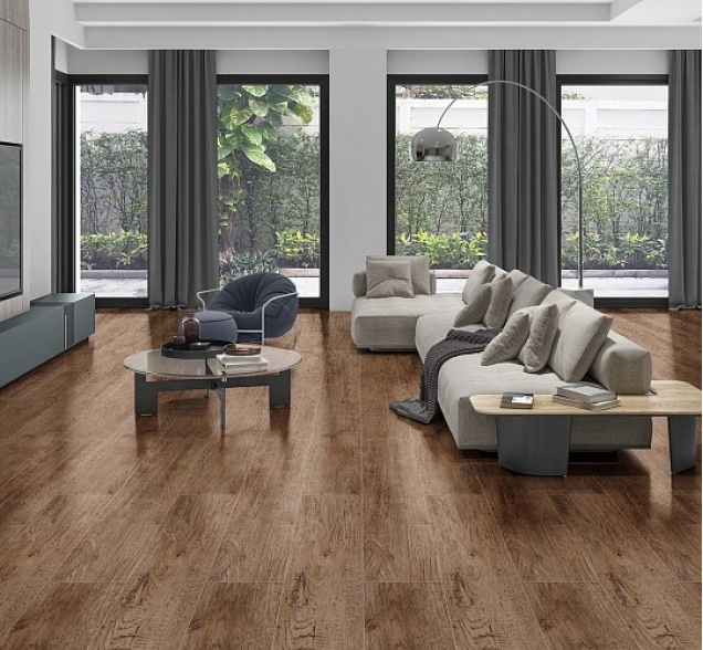 SPC ламинат "CronaFloor" Nano 4V Дуб Античный (1200*180*3,5 мм) — купить в Юрге