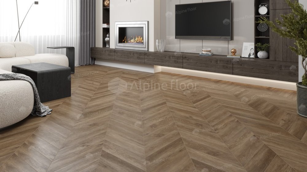 LVT плитка "Alpine Floor" Макадамия (555*127*2,5 мм) — купить в Юрге