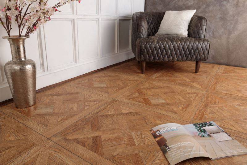 Замковая ПВХ плитка "Aquafloor" AF7004VS (600*600*7 мм) — купить в Юрге