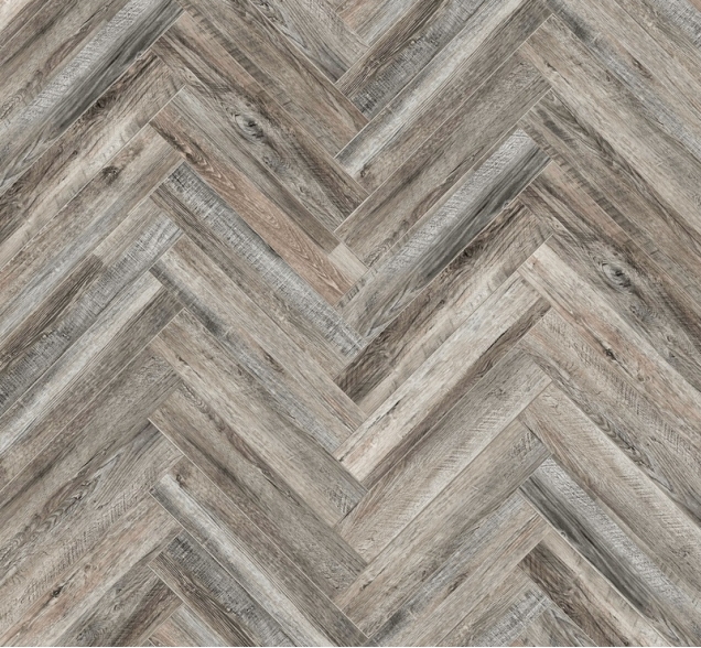 Виниловый ламинат SPC "Cronafloor" Herringbone Дуб Реймс (640*128*4,5 мм) — купить в Юрге