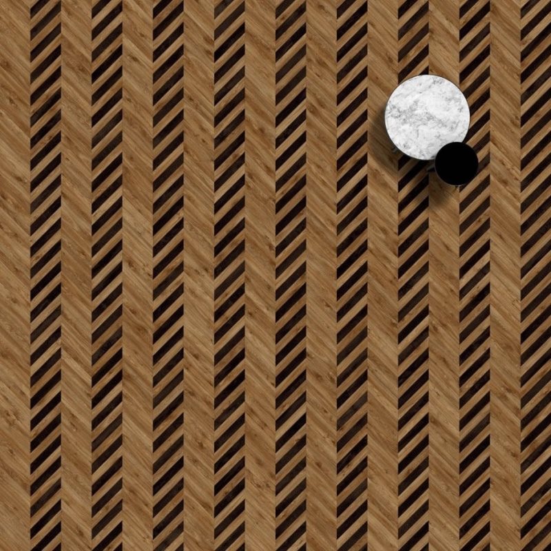 Виниловая плитка Chevron 419 (522,67*92,4*2,5 мм) — купить в Юрге