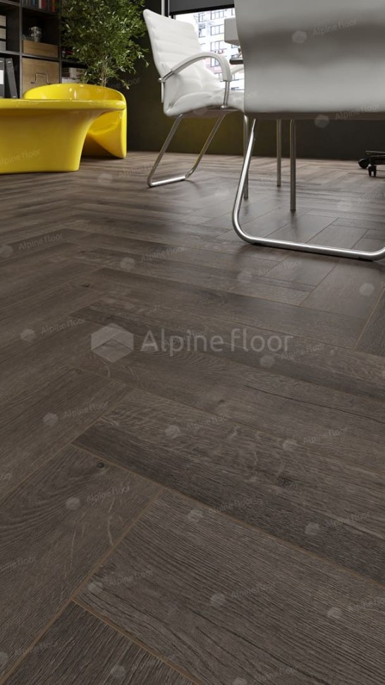 Виниловая плитка "Alpine Floor" Parquet LVT Дуб Антарес (590*118*2,5 мм) — купить в Юрге