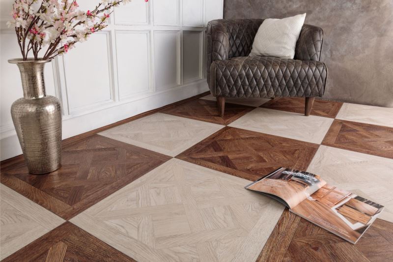 Замковая ПВХ плитка "Aquafloor" AF7005VS (600*600*7 мм) — купить в Юрге