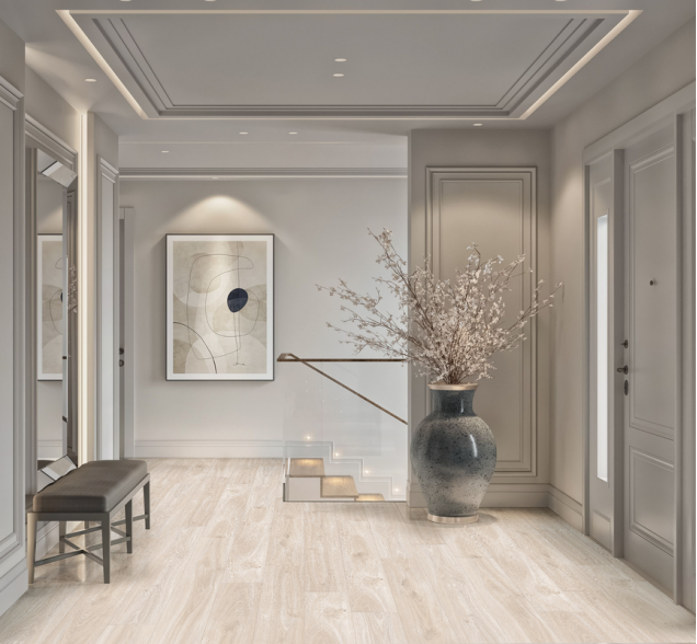 SPC ламинат "CronaFloor" Nano 4V Дуб Ампир (1200*180*3,5 мм) — купить в Юрге