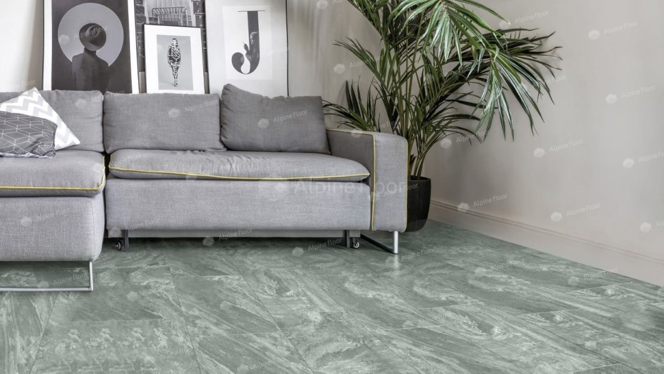 Виниловая плитка "Alpine Floor" Light Stone Хэмпшир (608*303*2,5 мм) — купить в Юрге