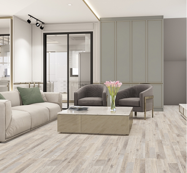 SPC ламинат "CronaFloor" Wood 4V Дуб Ориджин (1200*180*4 мм) — купить в Юрге