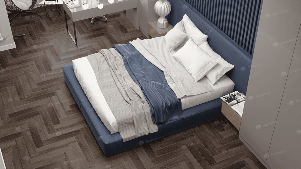 Виниловый ламинат "Alpine Floor" Parquet Light Дуб Фафнир (600*125*4 мм) — купить в Юрге