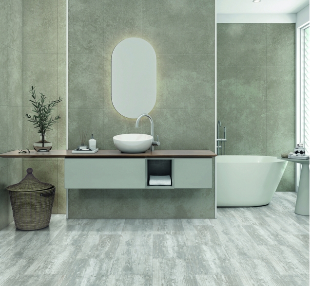 SPC ламинат "CronaFloor" Stone 4V Дублин (600*300*4 мм) — купить в Юрге