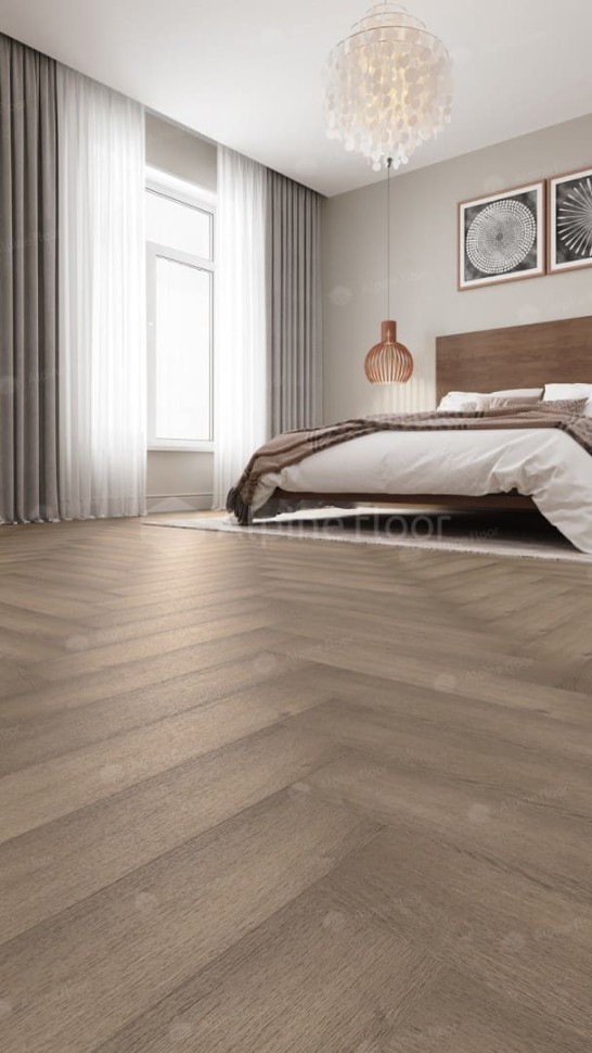 Виниловая плитка "Alpine Floor" Parquet LVT Дуб Насыщенный (590*118*2,5 мм) — купить в Юрге