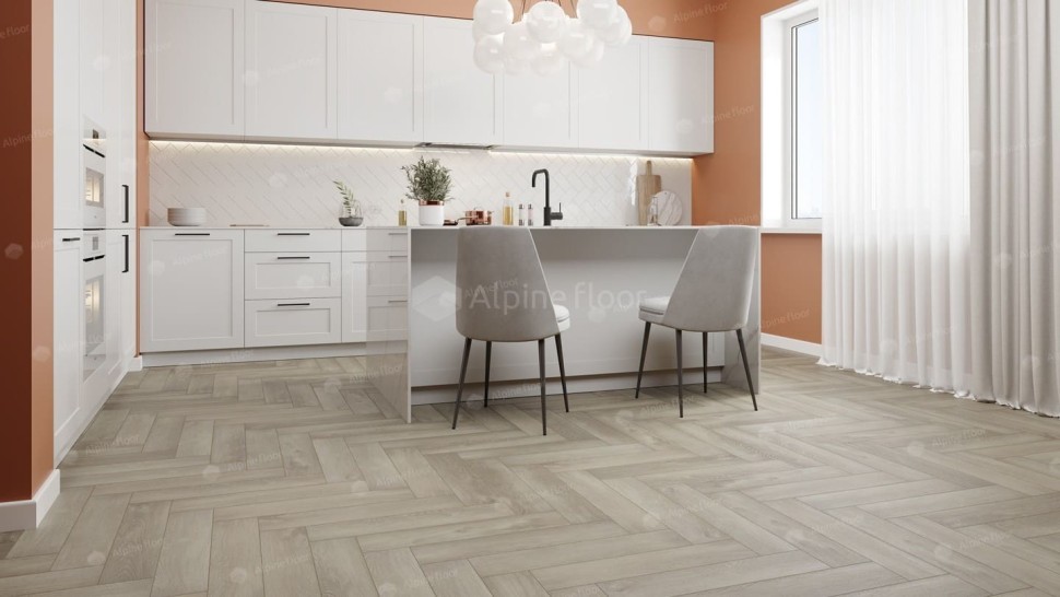 Виниловая плитка "Alpine Floor" Parquet LVT Дуб Фантазия (590*118*2,5 мм) — купить в Юрге