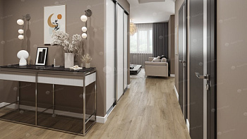 SPC Ламинат "Alpine Floor" Дуб млечный (1524*180*8 мм) — фото и характеристики